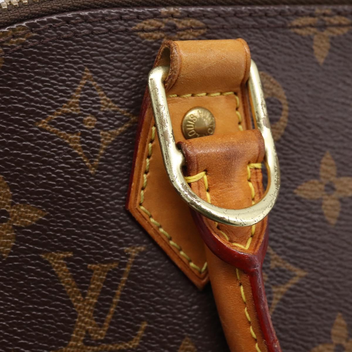 LOUIS VUITTON Monogram Alma PM Hand Bag M53151 LV Auth 205979