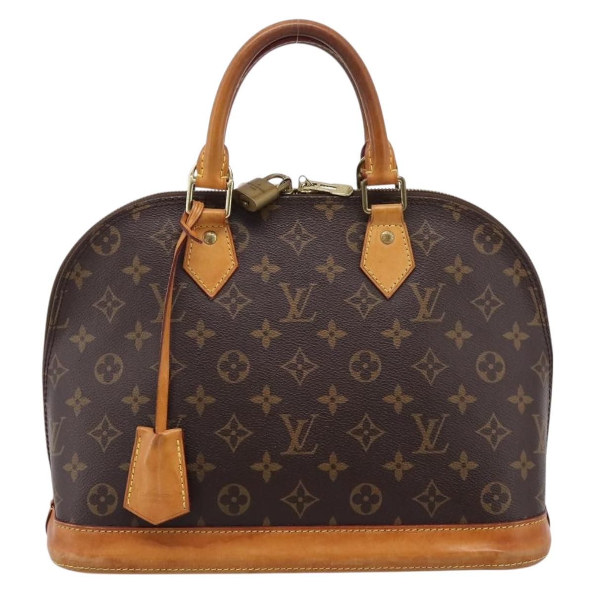 LOUIS VUITTON Monogram Alma PM Hand Bag M53151 LV Auth 205979