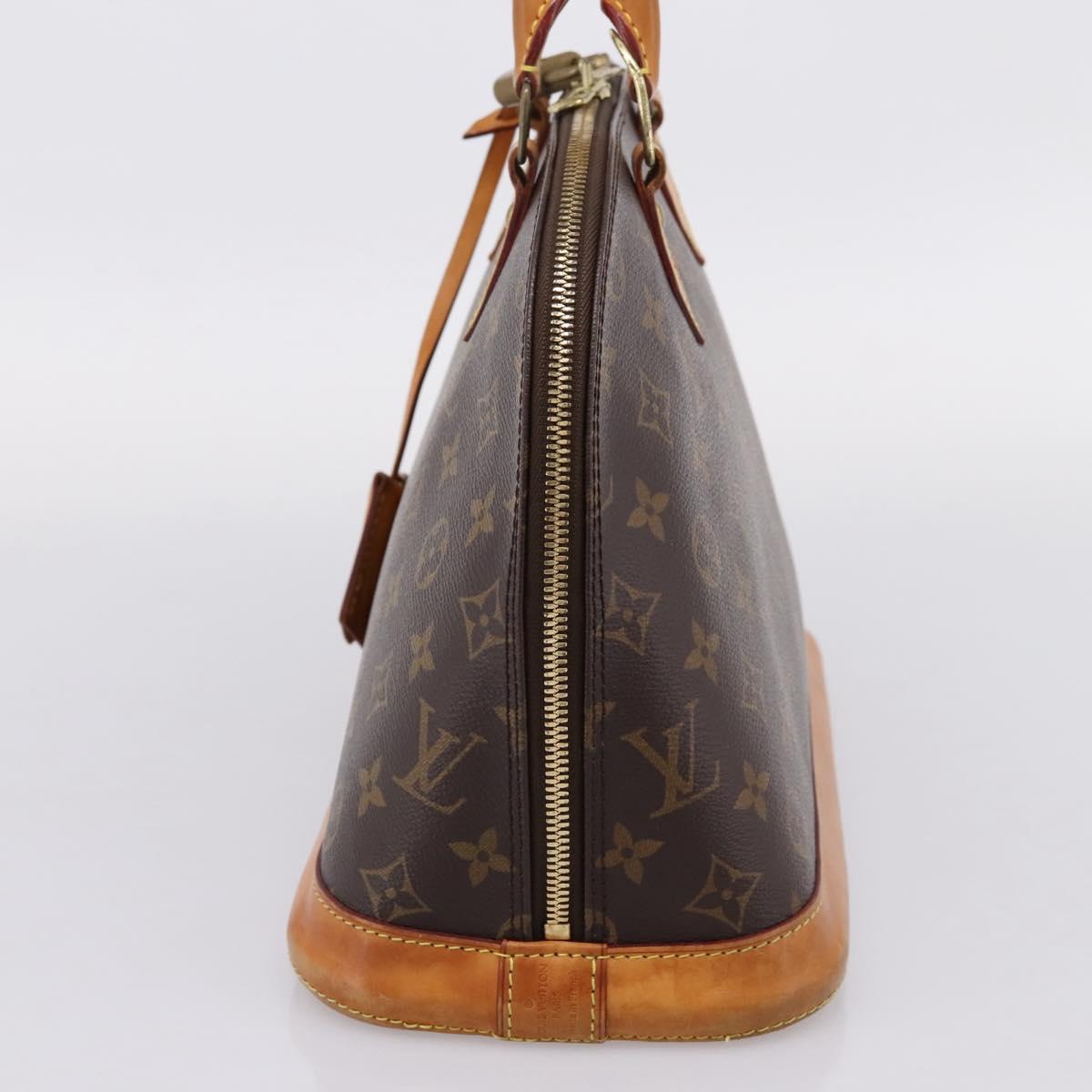 LOUIS VUITTON Monogram Alma PM Hand Bag M53151 LV Auth 205979