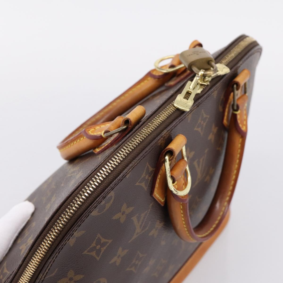 LOUIS VUITTON Monogram Alma PM Hand Bag M53151 LV Auth 205979
