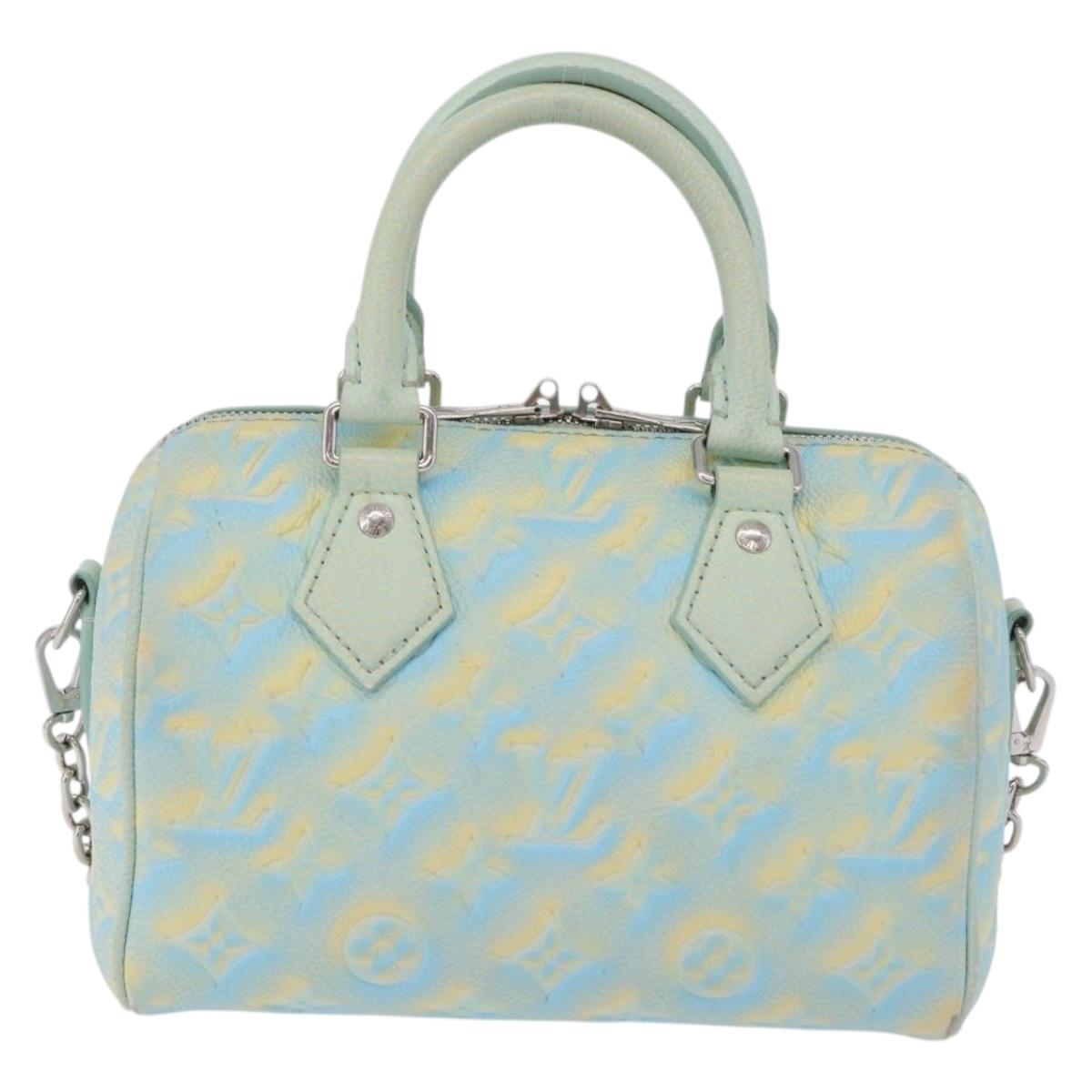 LOUIS VUITTON Summer Stardust Speedy Bandouliere20 Bag M46092 LV Auth 205980SAM
