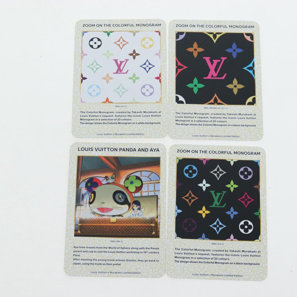 LOUIS VUITTON Trading Cards Takashi Murakami Collaboration LV Auth 205983SM