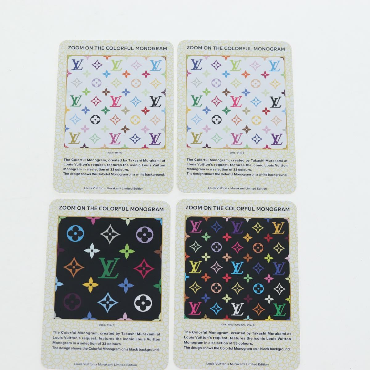 LOUIS VUITTON Trading Cards Takashi Murakami Collaboration LV Auth 205983SM