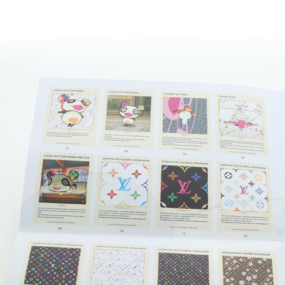 LOUIS VUITTON Trading Cards Takashi Murakami Collaboration LV Auth 205983SM