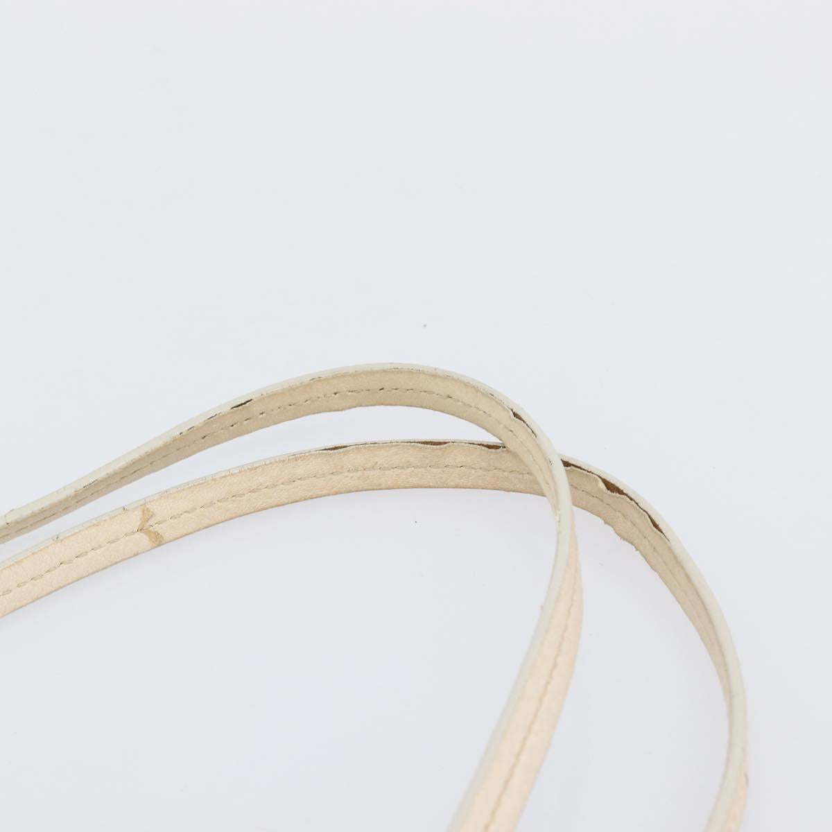 Miu Miu Tote Bag Raffia Beige Gold Auth 205999A