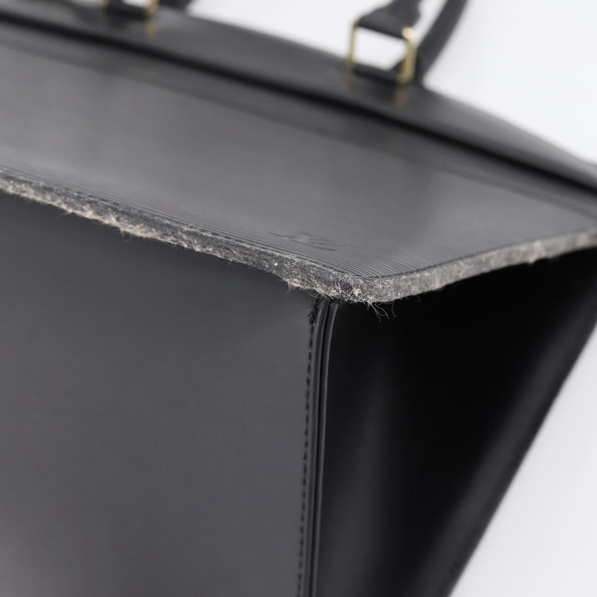 LOUIS VUITTON Epi Riviera Hand Bag Black M48182 LV Auth 206003