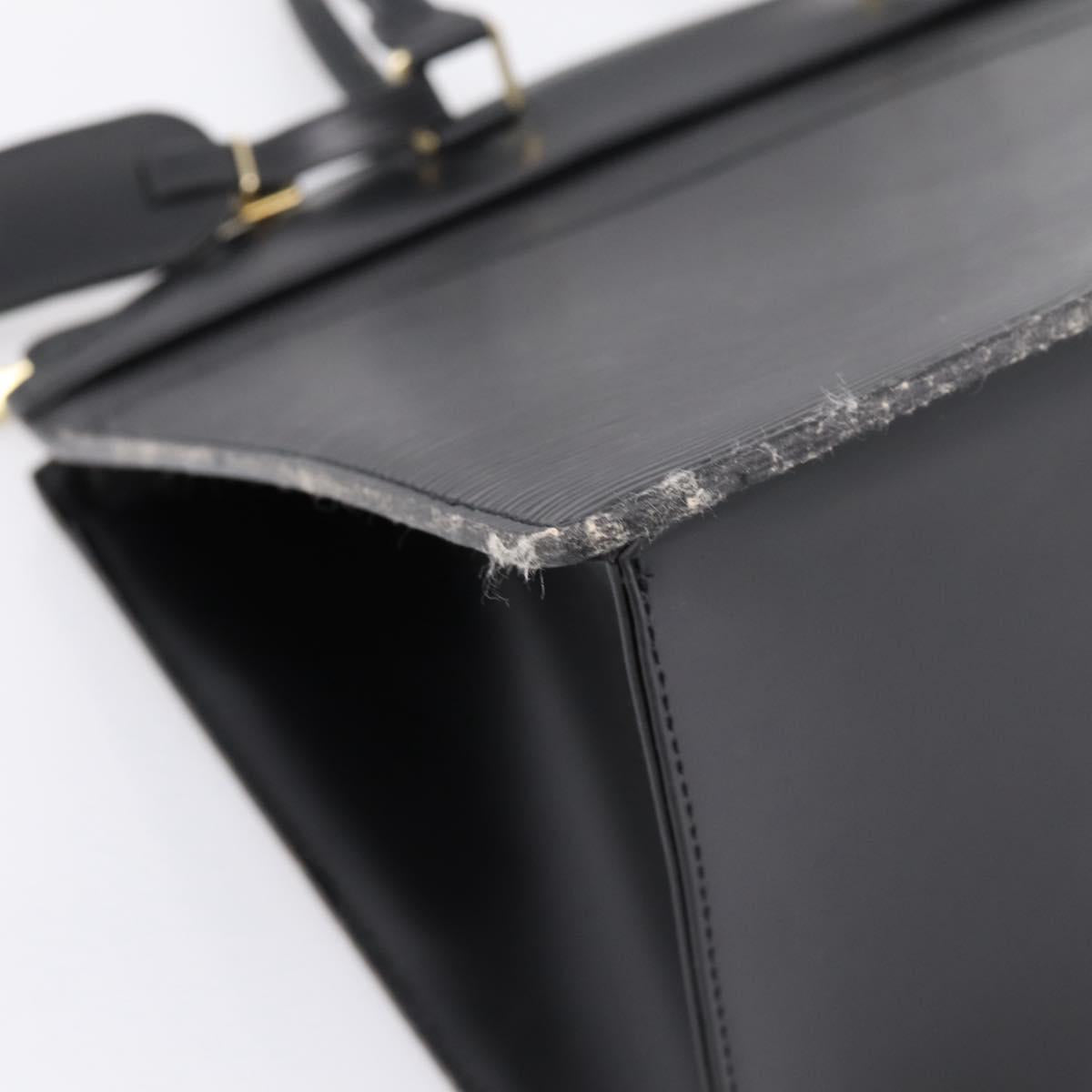 LOUIS VUITTON Epi Riviera Hand Bag Black M48182 LV Auth 206003