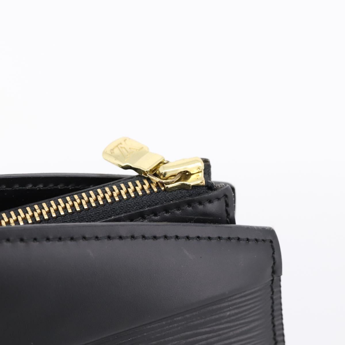 LOUIS VUITTON Epi Riviera Hand Bag Black M48182 LV Auth 206003