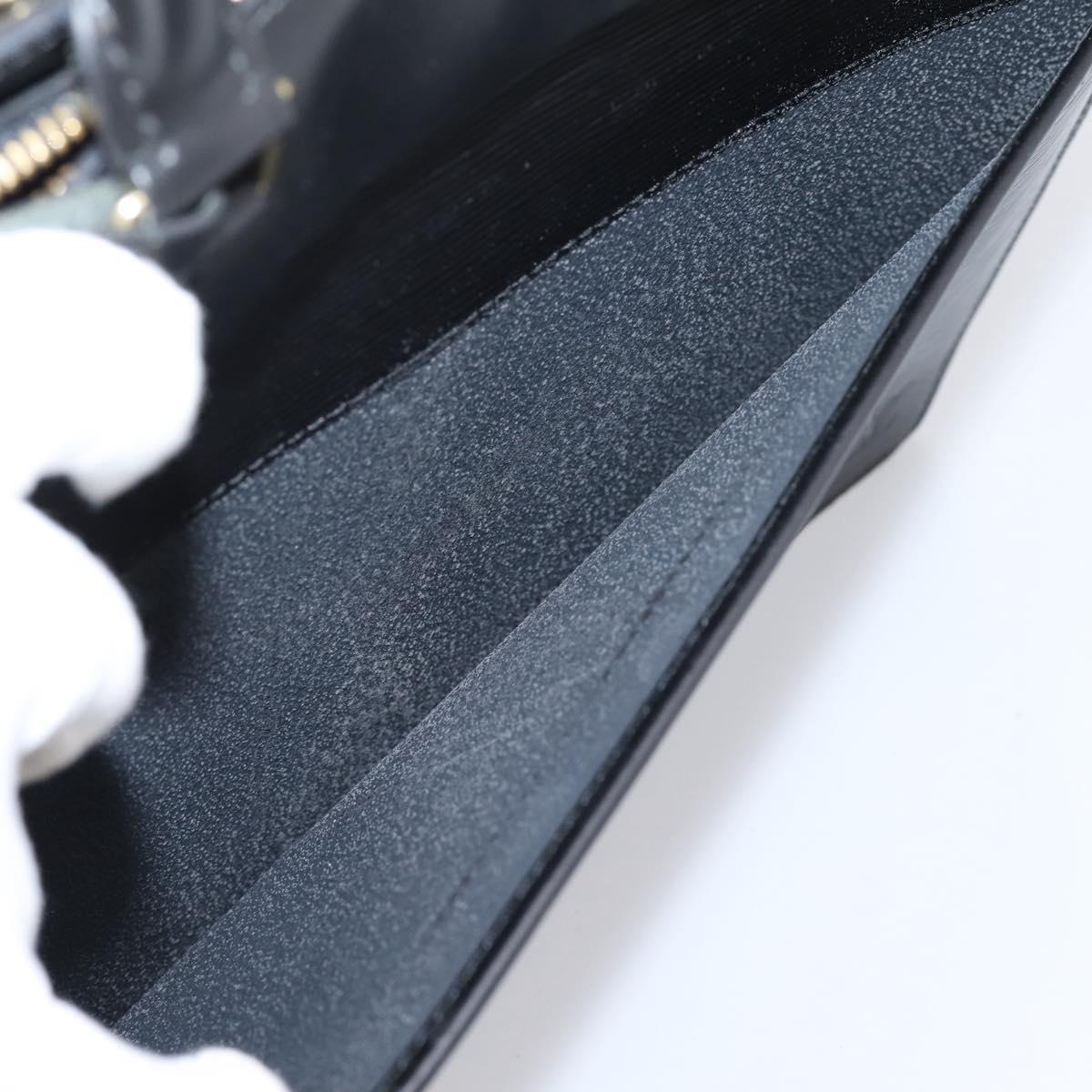 LOUIS VUITTON Epi Riviera Hand Bag Black M48182 LV Auth 206003