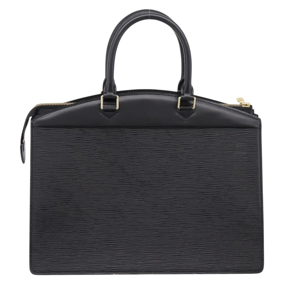 LOUIS VUITTON Epi Riviera Hand Bag Black M48182 LV Auth 206003