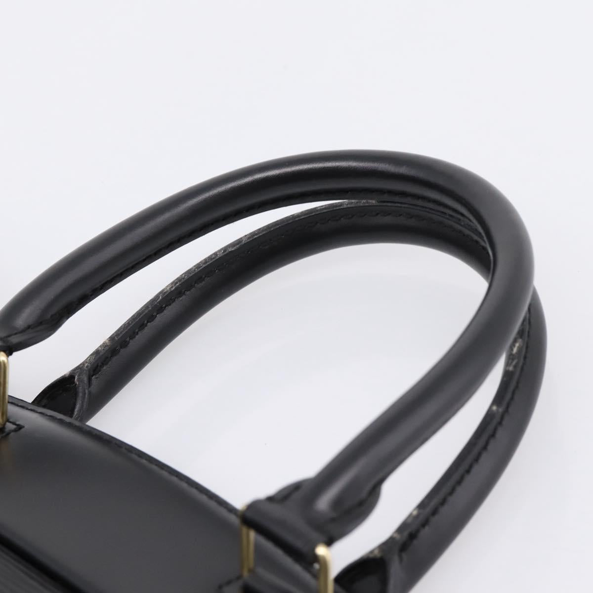LOUIS VUITTON Epi Riviera Hand Bag Black M48182 LV Auth 206003