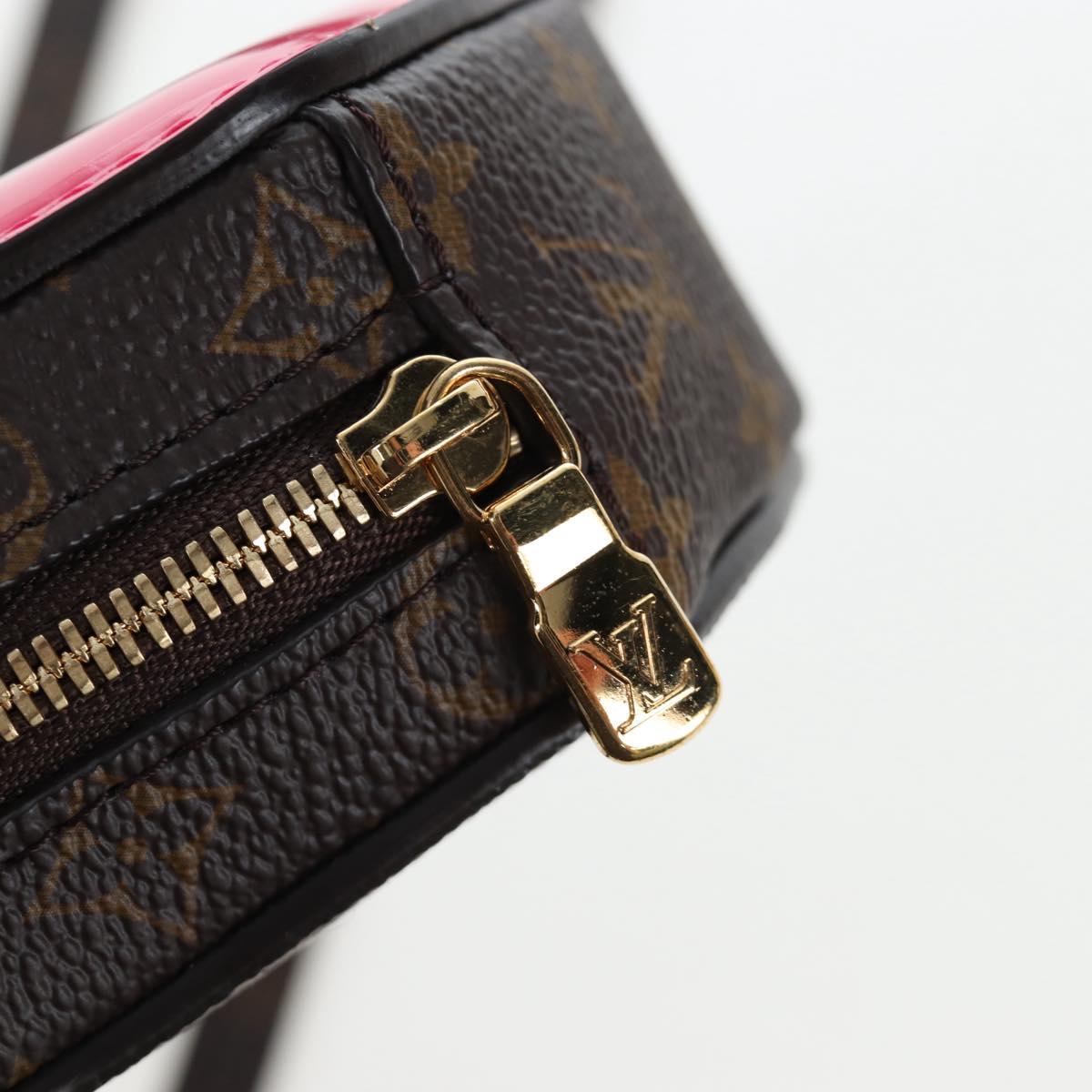 LOUIS VUITTON Monogram Wallet On Chain Rabbit Bag Rose M11452 LV Auth 206005SAM