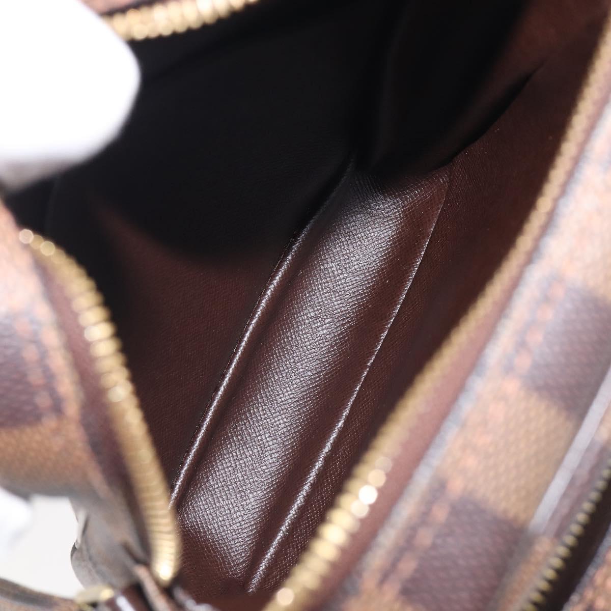 LOUIS VUITTON Damier Ebene Amazon Shoulder Bag N48074 LV Auth 206006A
