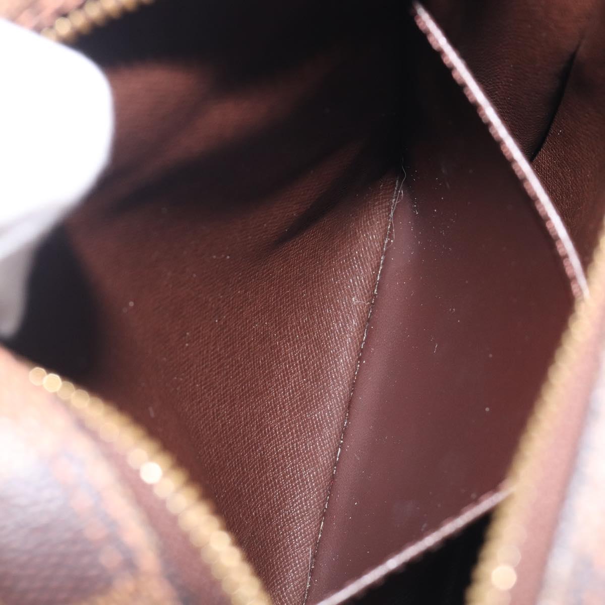 LOUIS VUITTON Damier Ebene Amazon Shoulder Bag N48074 LV Auth 206006A