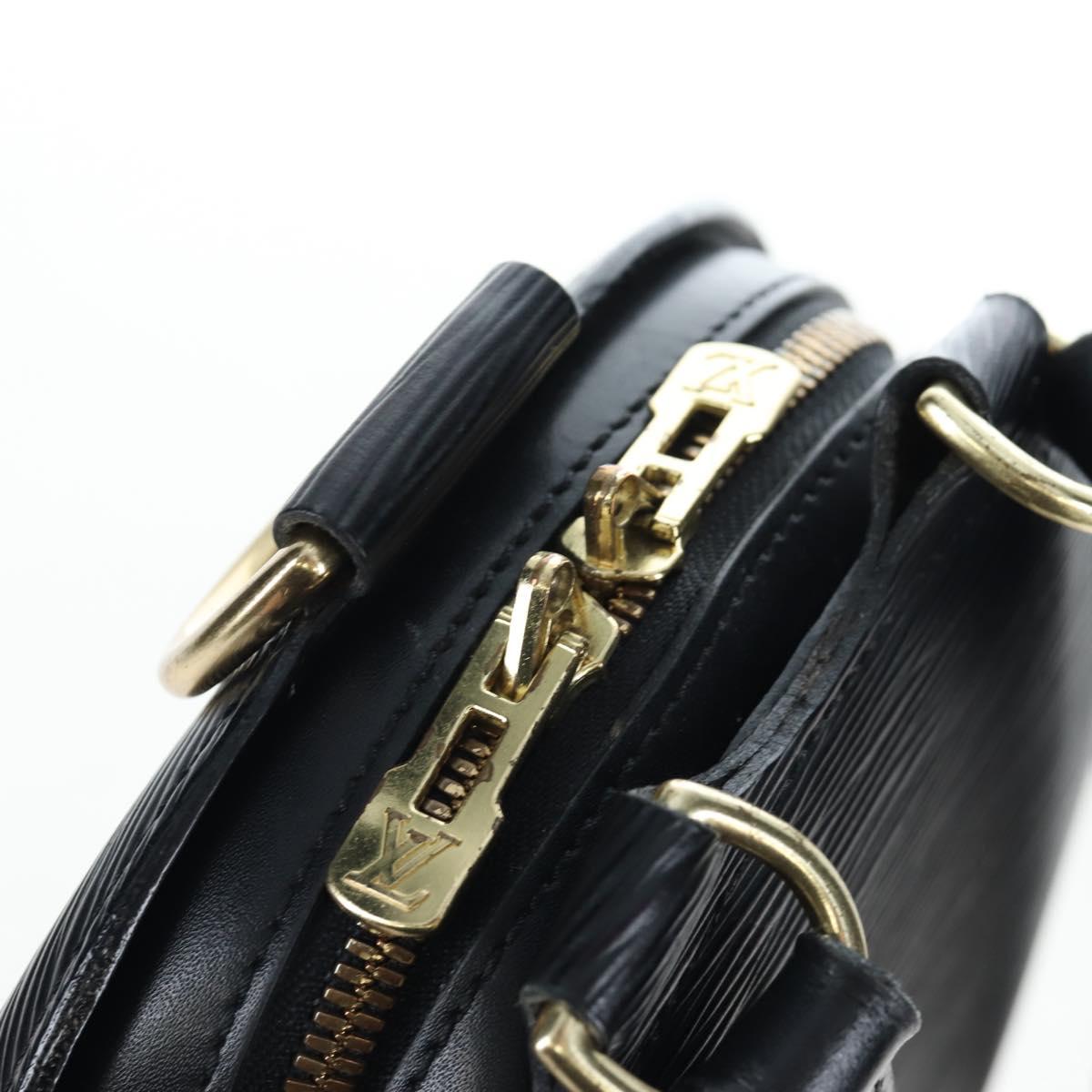 LOUIS VUITTON Epi Mabillon Backpack Black M52232 LV Auth 206007A