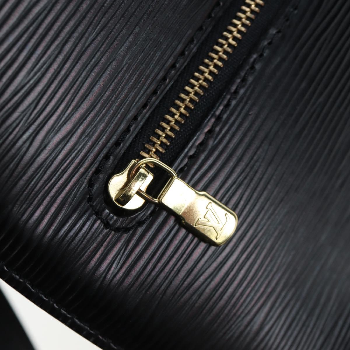LOUIS VUITTON Epi Mabillon Backpack Black M52232 LV Auth 206007A