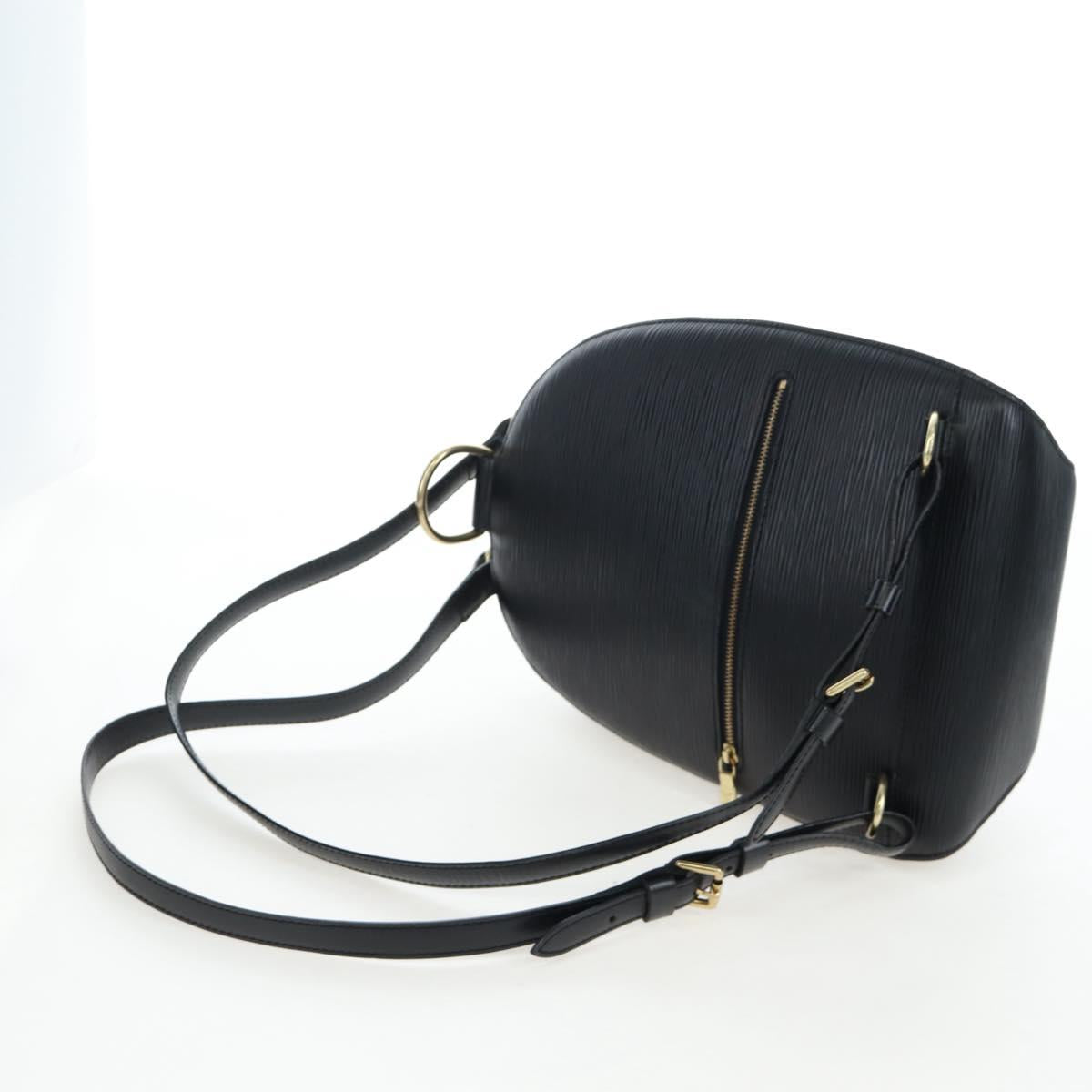 LOUIS VUITTON Epi Mabillon Backpack Black M52232 LV Auth 206007A