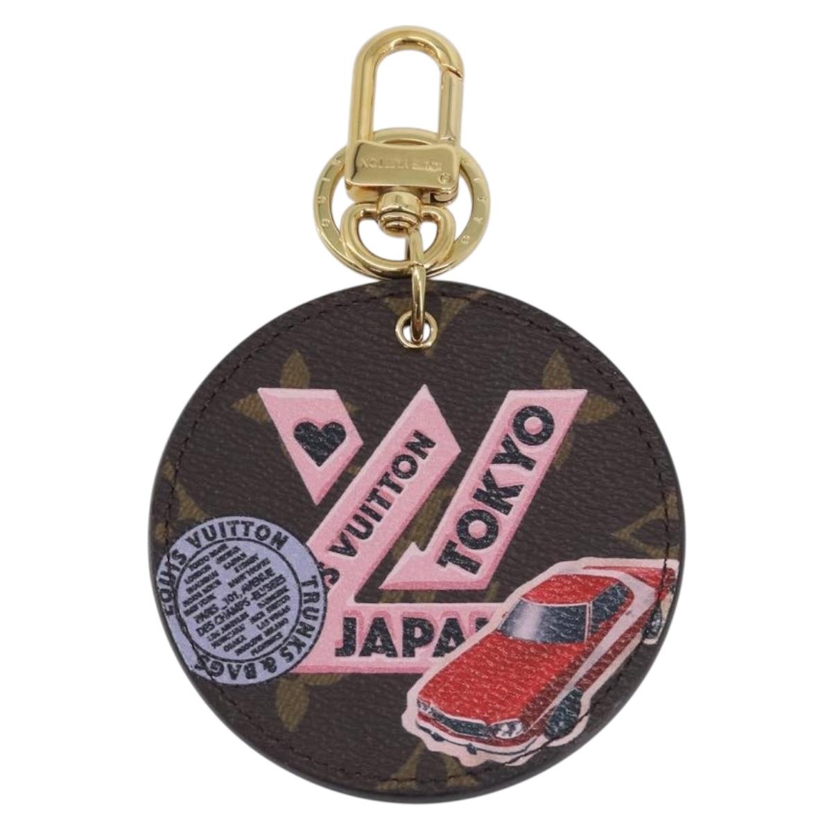 LOUIS VUITTON Monogram Porte Cles World Tour Charm M62741 LV Auth 206012M