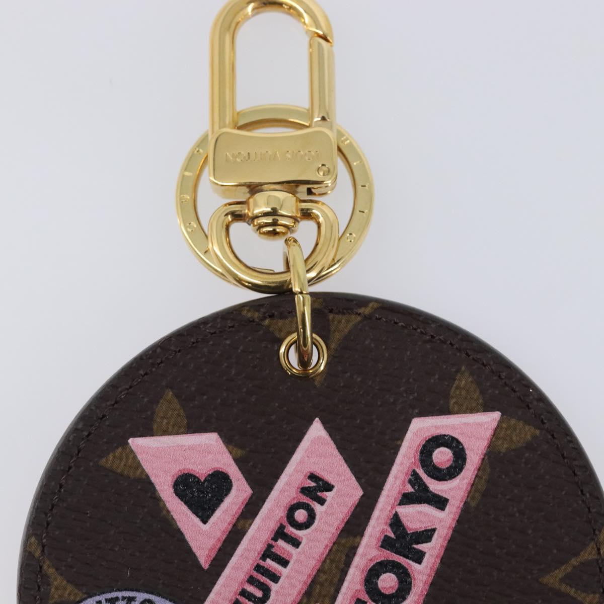 LOUIS VUITTON Monogram Porte Cles World Tour Charm M62741 LV Auth 206012M