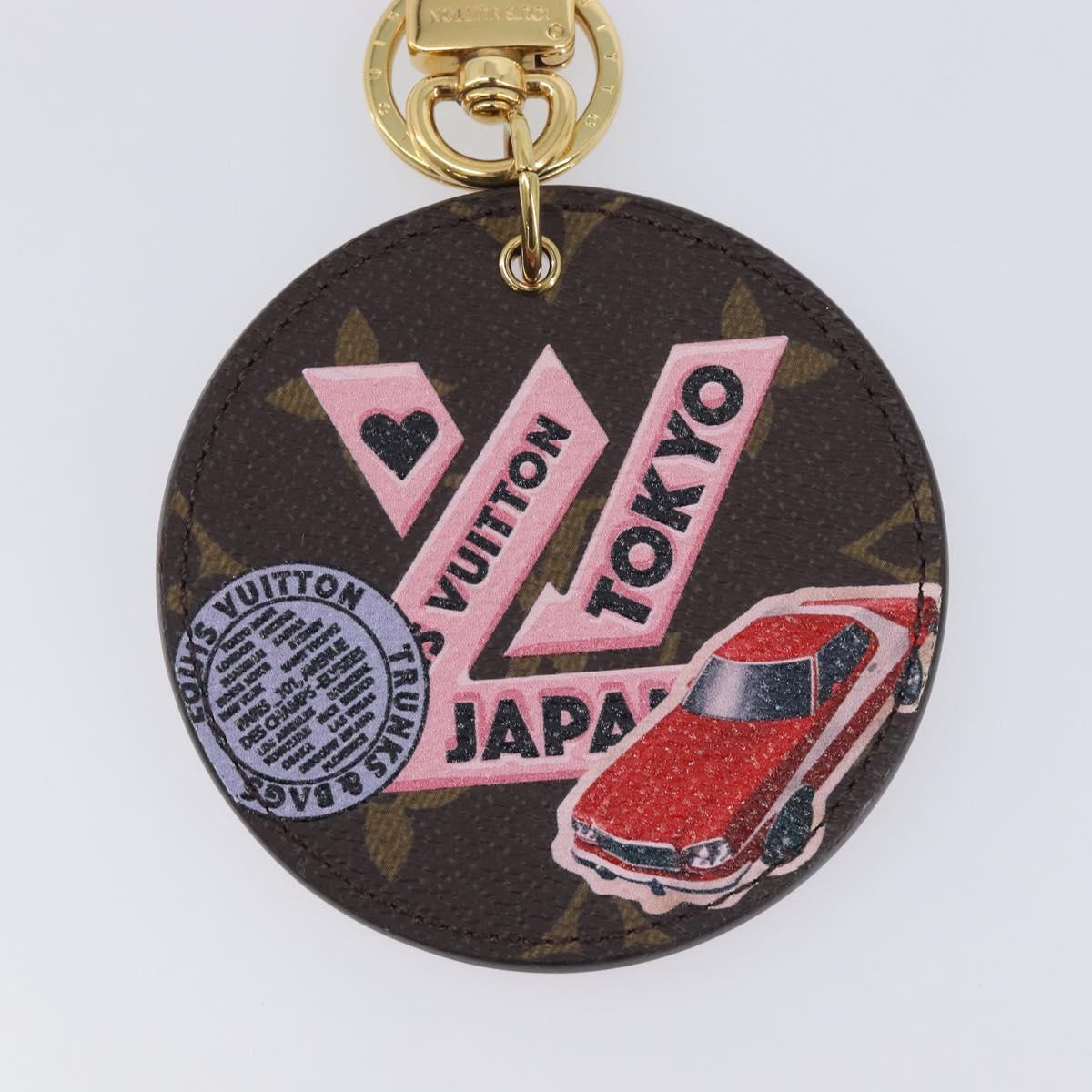 LOUIS VUITTON Monogram Porte Cles World Tour Charm M62741 LV Auth 206012M
