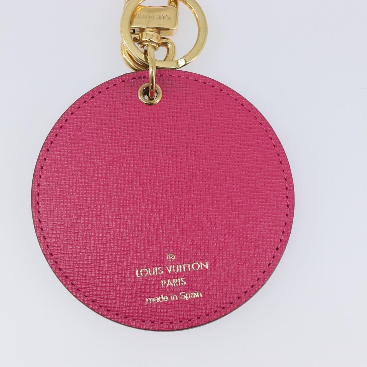 LOUIS VUITTON Monogram Porte Cles World Tour Charm M62741 LV Auth 206012M