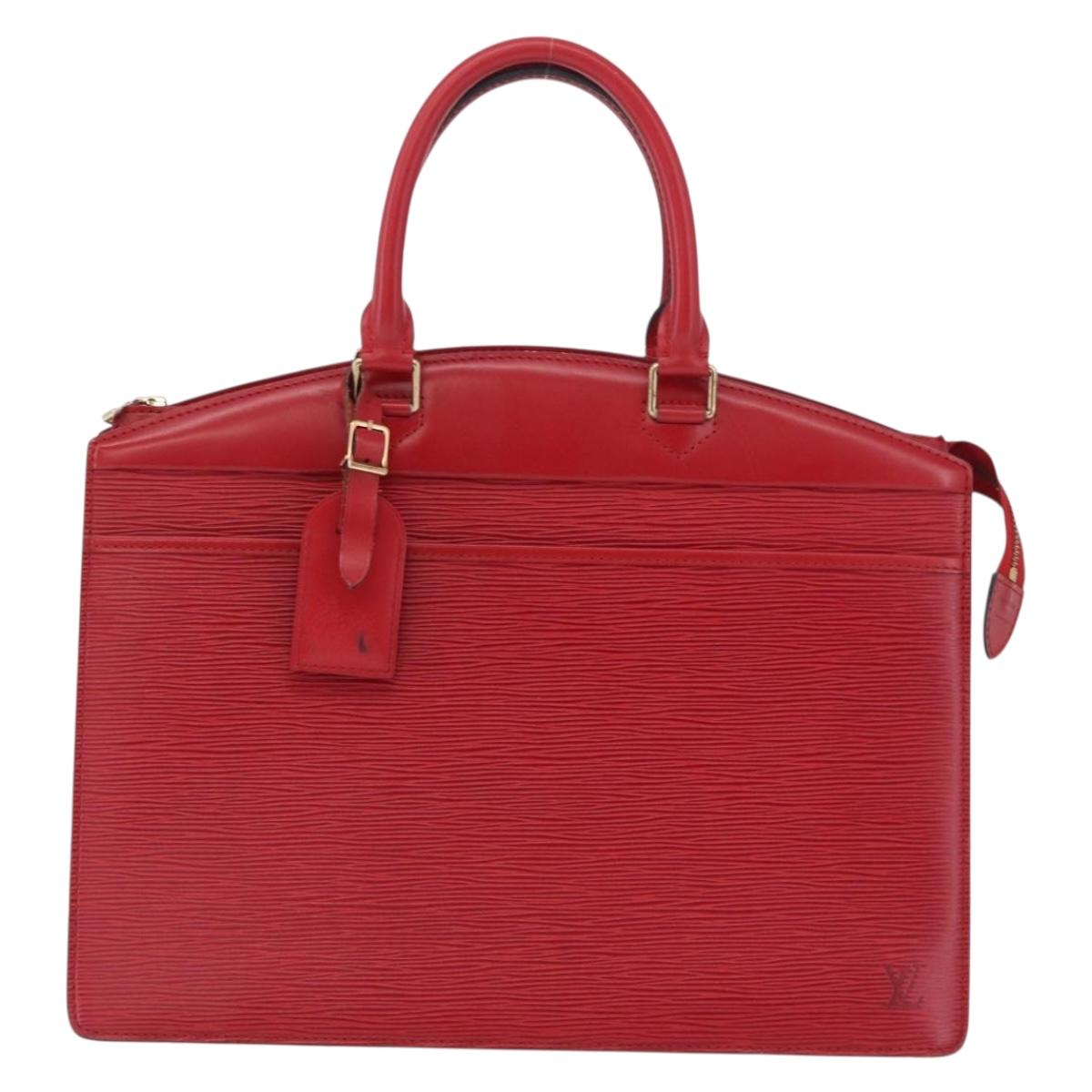 LOUIS VUITTON Epi Riviera Hand Bag Red M48187 LV Auth 206024
