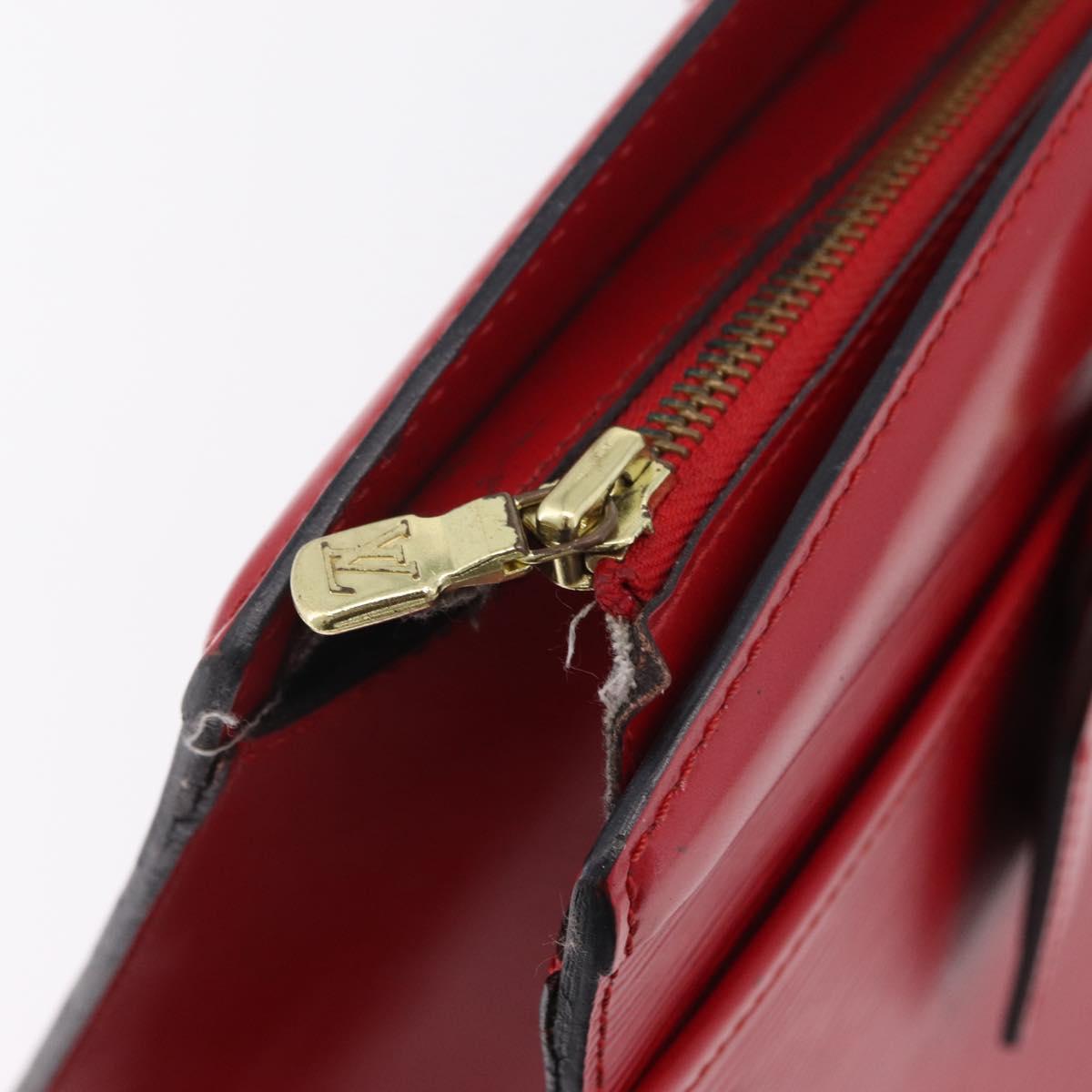 LOUIS VUITTON Epi Riviera Hand Bag Red M48187 LV Auth 206024