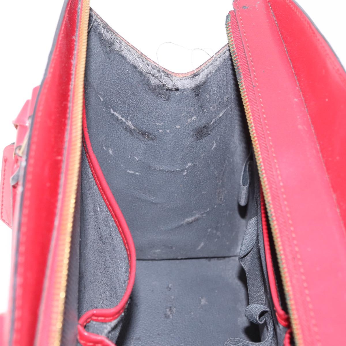 LOUIS VUITTON Epi Riviera Hand Bag Red M48187 LV Auth 206024