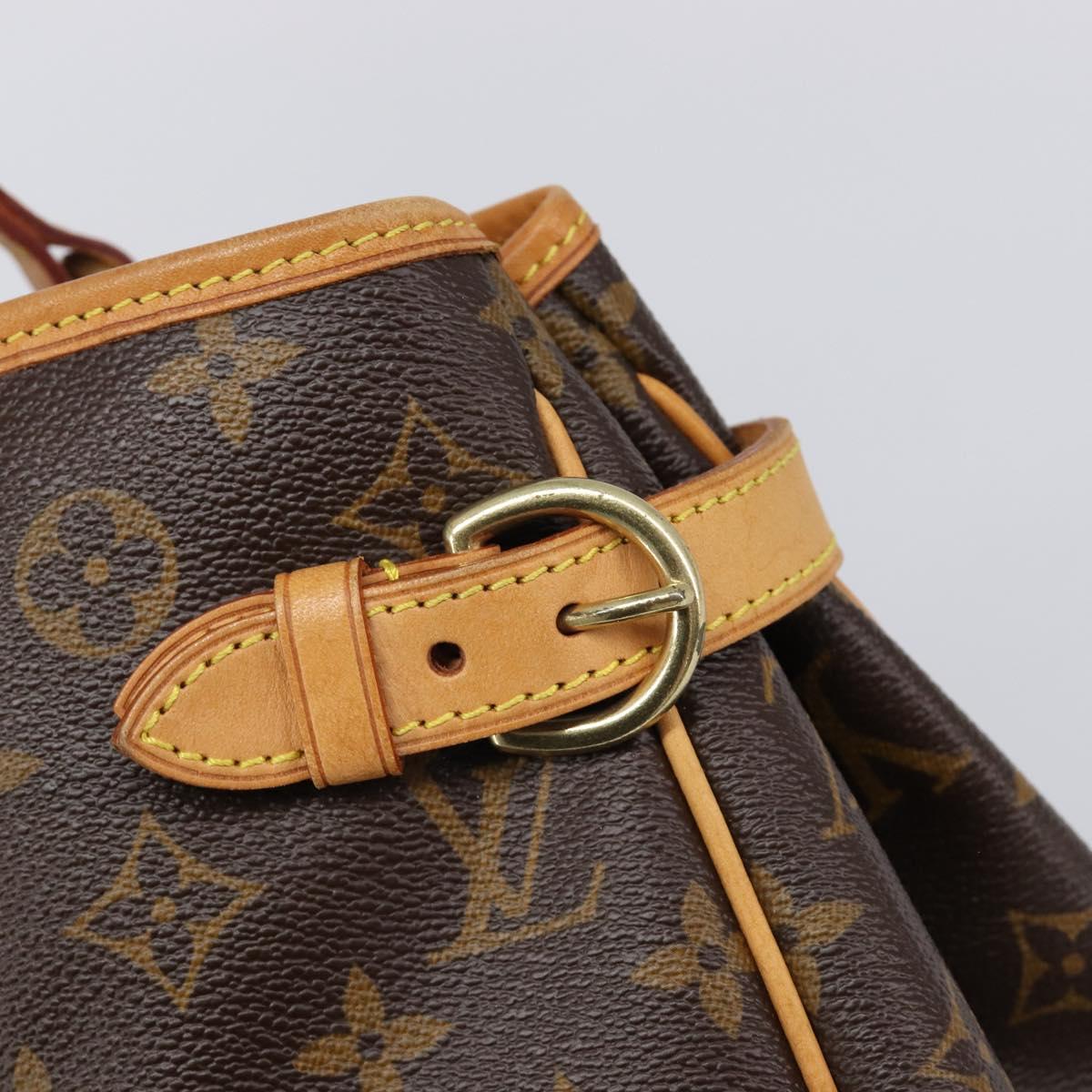 LOUIS VUITTON Monogram Batignolles Horizontal Tote Bag M51154 LV Auth 206025V