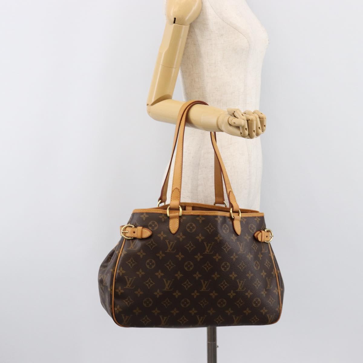 LOUIS VUITTON Monogram Batignolles Horizontal Tote Bag M51154 LV Auth 206025V
