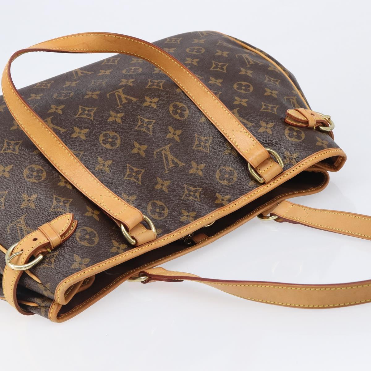 LOUIS VUITTON Monogram Batignolles Horizontal Tote Bag M51154 LV Auth 206025V