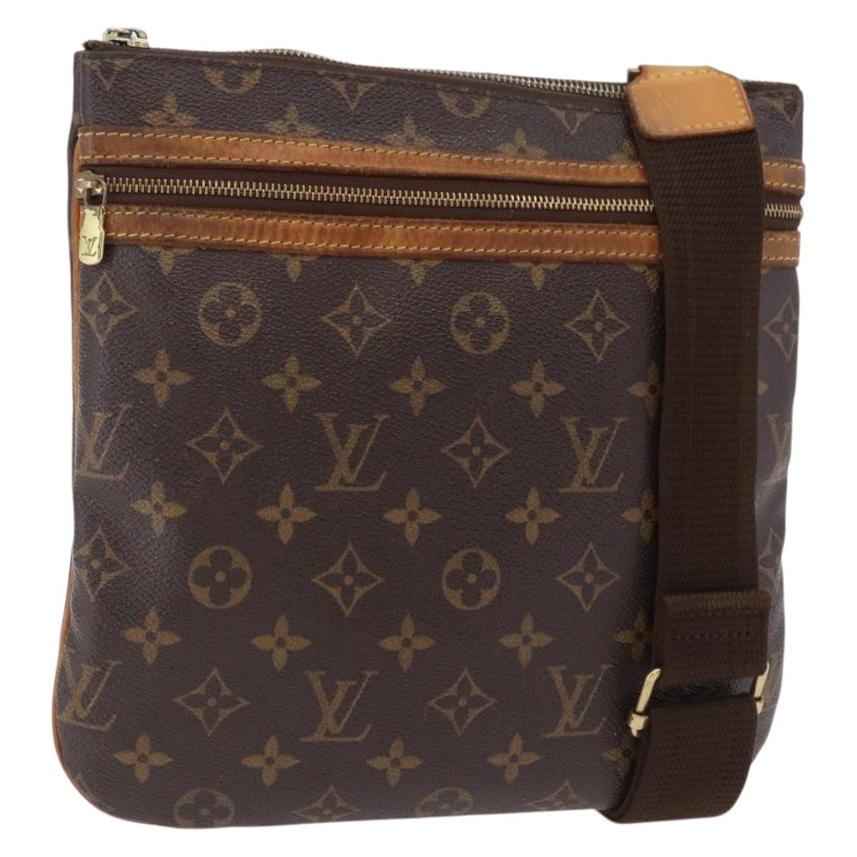 LOUIS VUITTON Monogram Pochette Bosphore Shoulder Bag M40044 LV Auth 206028
