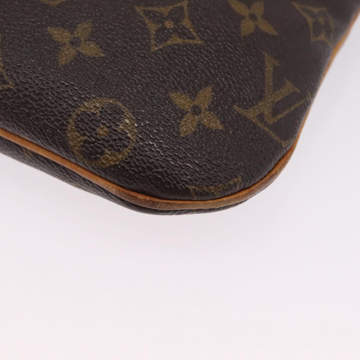 LOUIS VUITTON Monogram Pochette Bosphore Shoulder Bag M40044 LV Auth 206028