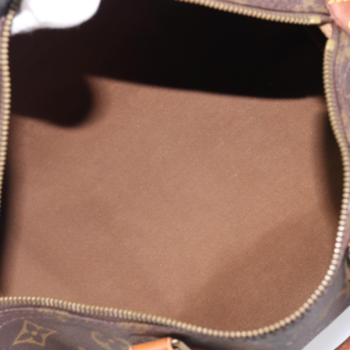 LOUIS VUITTON Monogram Speedy 30 Hand Bag M41526 LV Auth 206029
