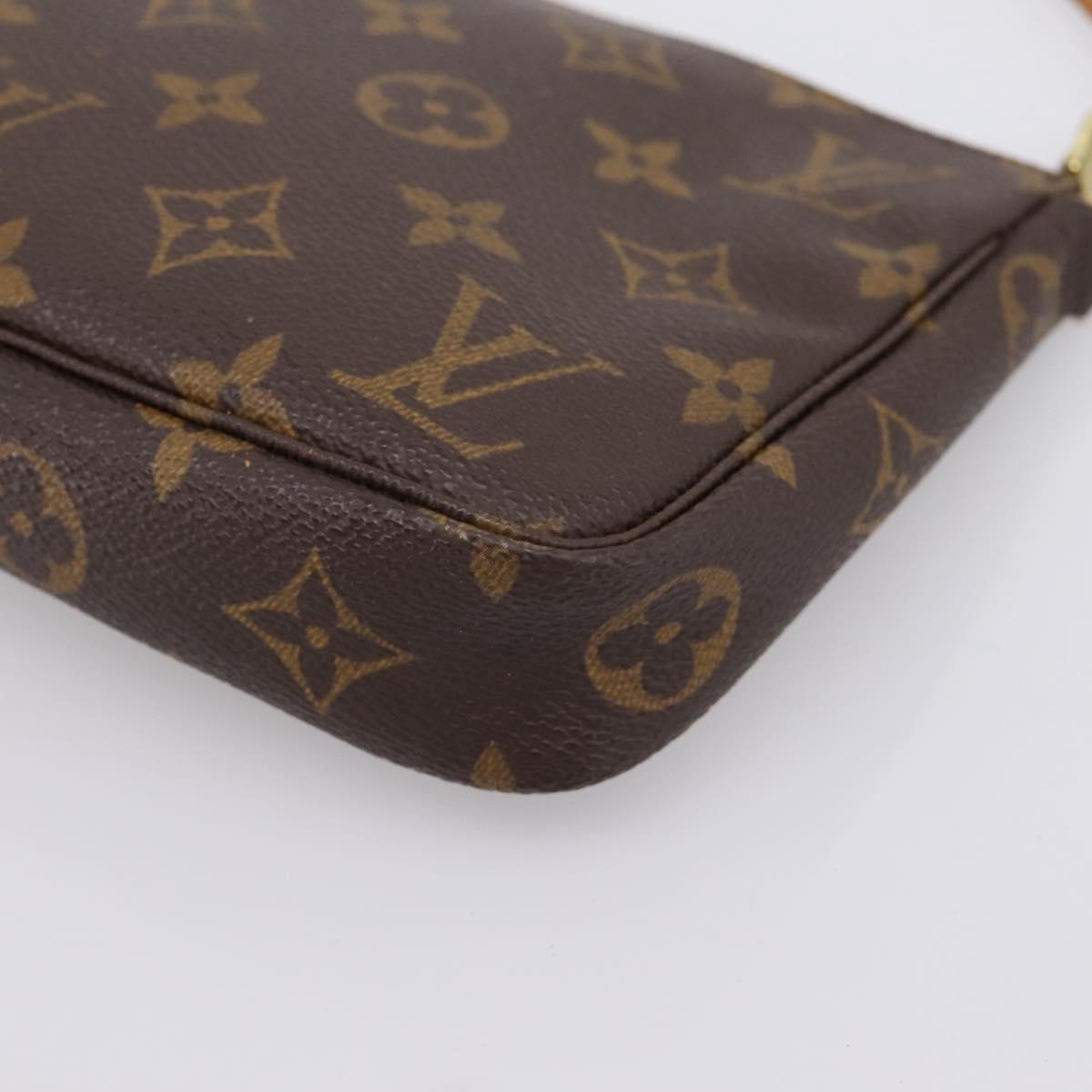LOUIS VUITTON Monogram Pochette Accessoires Pouch M51980 LV Auth 206030