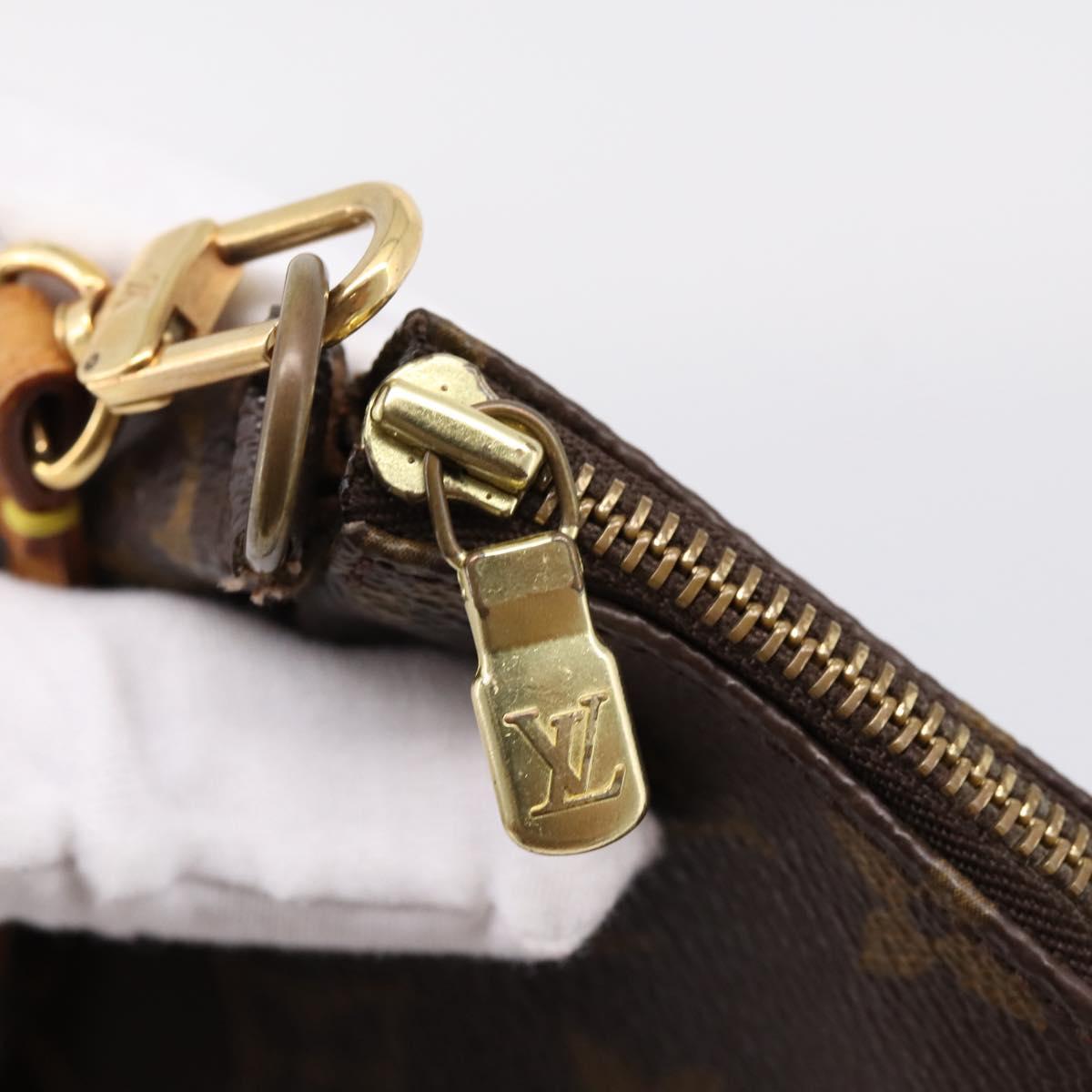 LOUIS VUITTON Monogram Pochette Accessoires Pouch M51980 LV Auth 206030