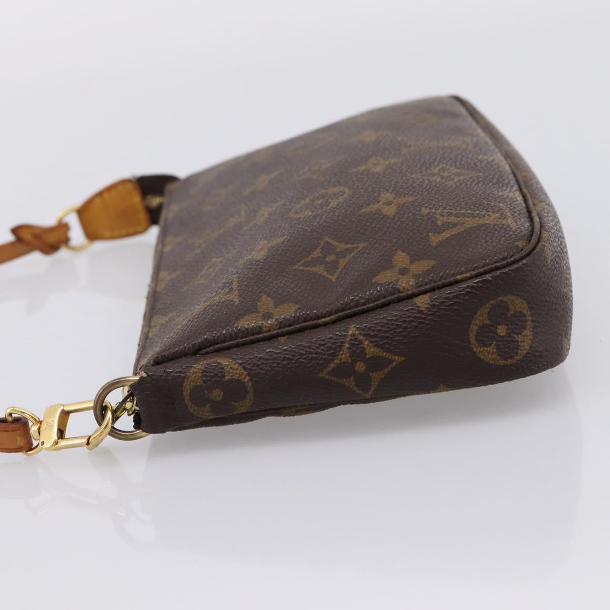 LOUIS VUITTON Monogram Pochette Accessoires Pouch M51980 LV Auth 206030