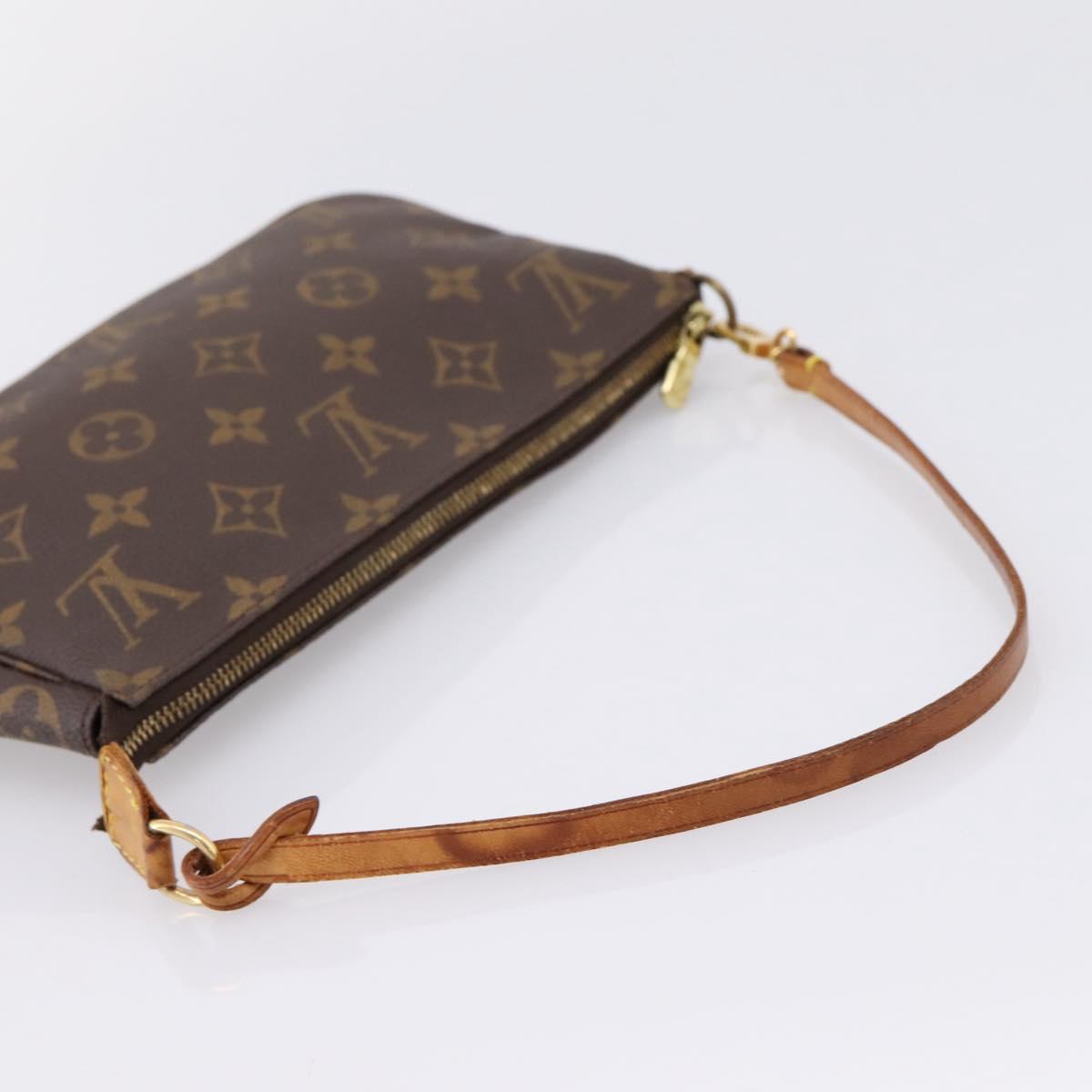 LOUIS VUITTON Monogram Pochette Accessoires Pouch M51980 LV Auth 206030