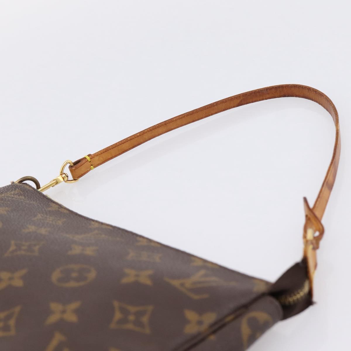 LOUIS VUITTON Monogram Pochette Accessoires Pouch M51980 LV Auth 206030