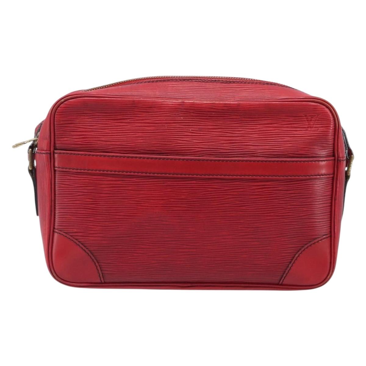 LOUIS VUITTON Epi Trocadero 23 Shoulder Bag Red M52307 LV Auth 206032