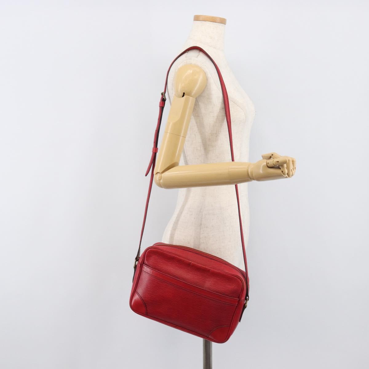 LOUIS VUITTON Epi Trocadero 23 Shoulder Bag Red M52307 LV Auth 206032