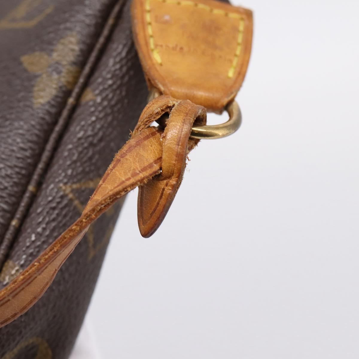 LOUIS VUITTON Monogram Pochette Accessoires Pouch M51980 LV Auth 206038