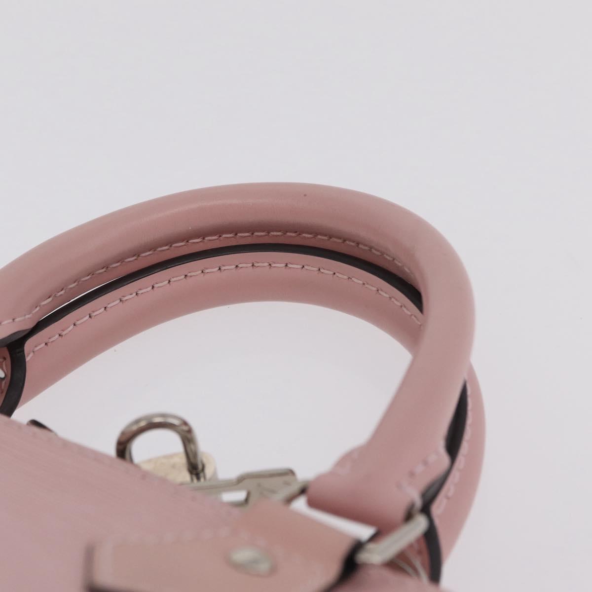 LOUIS VUITTON Epi Alma PM Hand Bag Rose Claire M41323 LV Auth 206051V