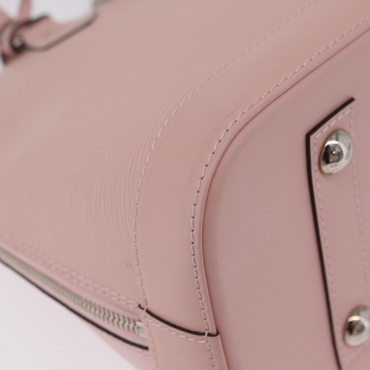 LOUIS VUITTON Epi Alma PM Hand Bag Rose Claire M41323 LV Auth 206051V