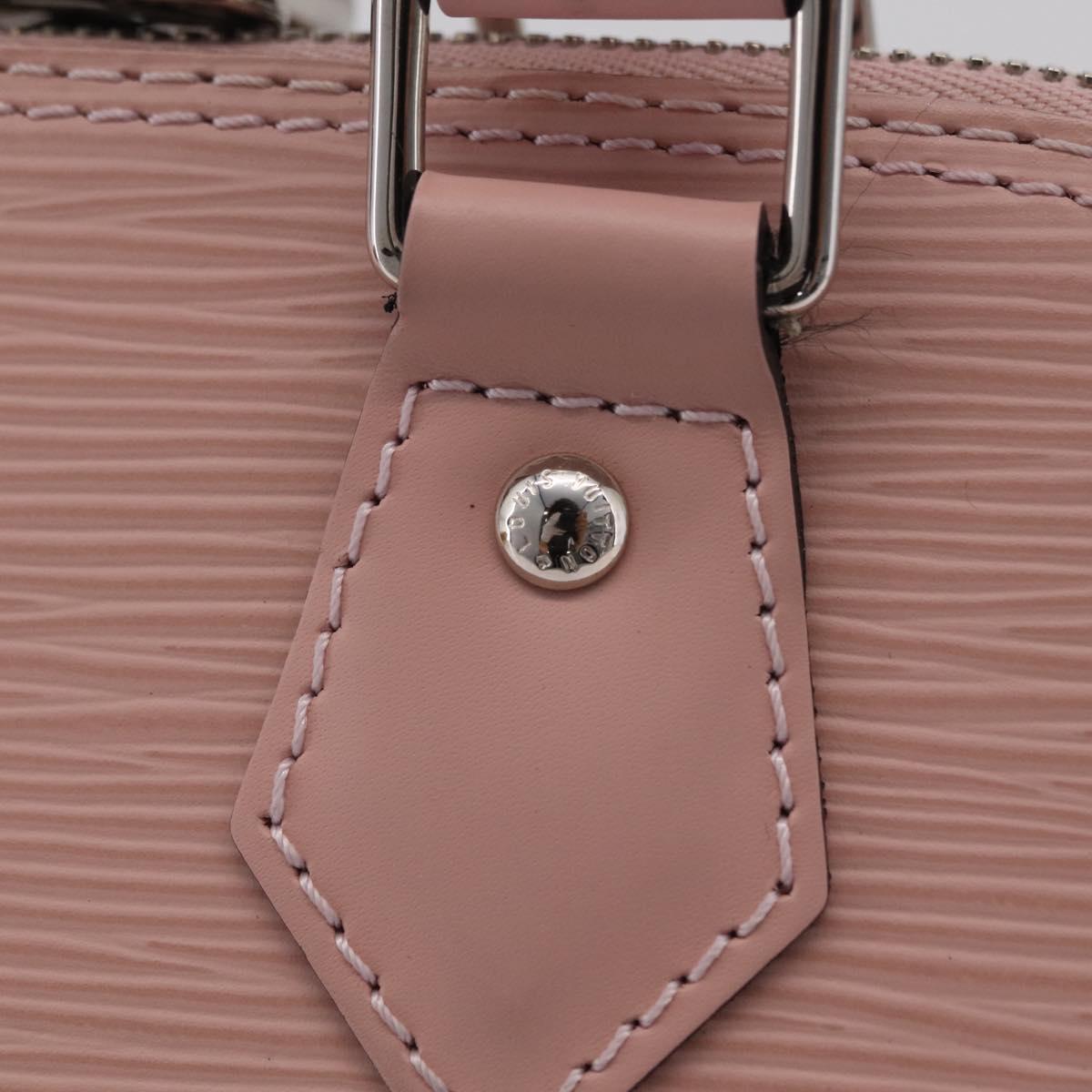 LOUIS VUITTON Epi Alma PM Hand Bag Rose Claire M41323 LV Auth 206051V