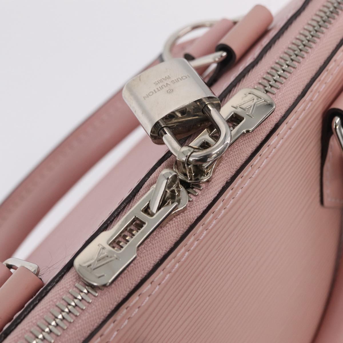 LOUIS VUITTON Epi Alma PM Hand Bag Rose Claire M41323 LV Auth 206051V