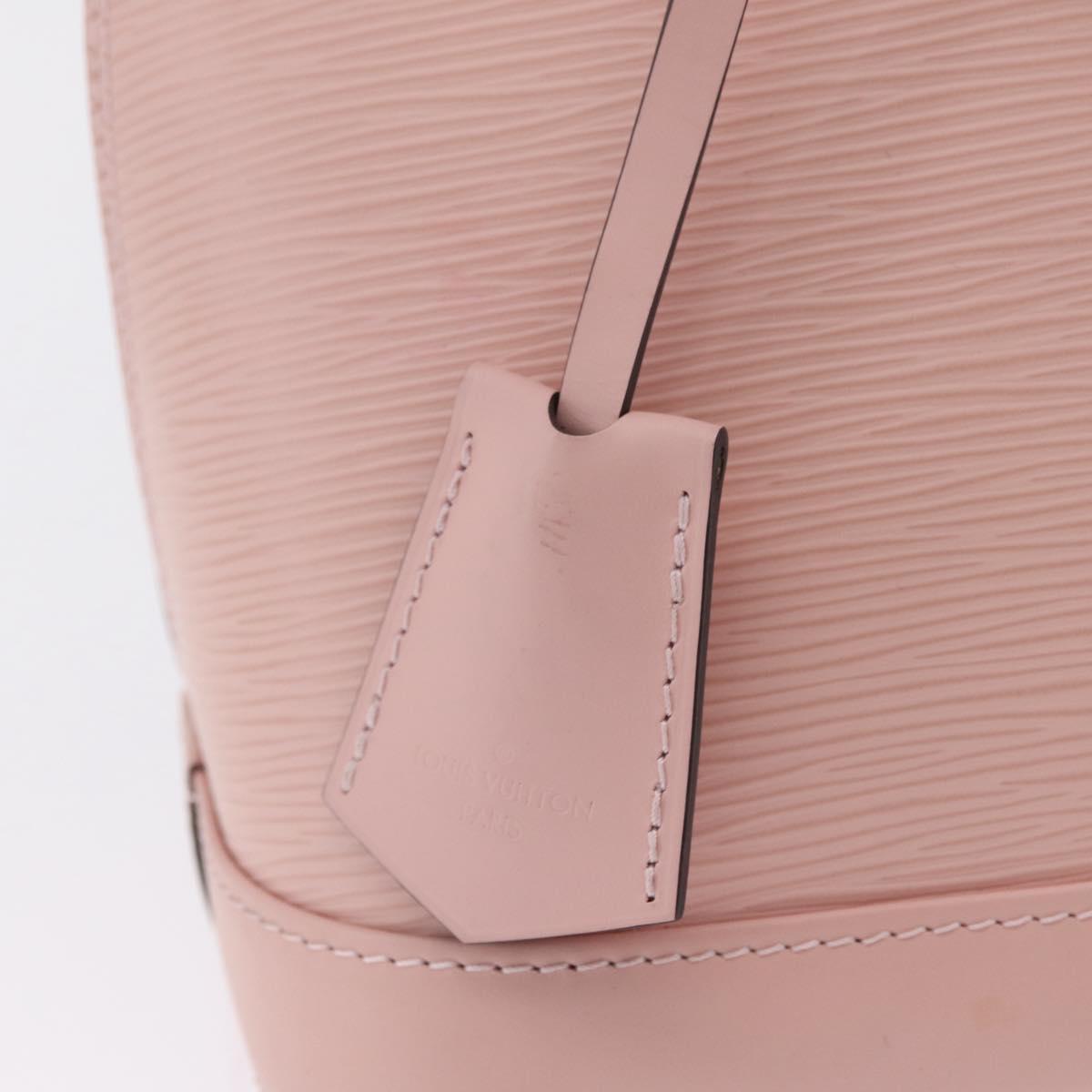 LOUIS VUITTON Epi Alma PM Hand Bag Rose Claire M41323 LV Auth 206051V
