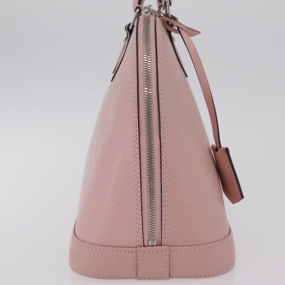 LOUIS VUITTON Epi Alma PM Hand Bag Rose Claire M41323 LV Auth 206051V