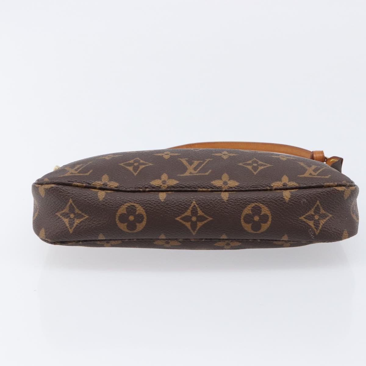 LOUIS VUITTON Monogram Pochette Accessoires Pouch M51980 LV Auth 206059A