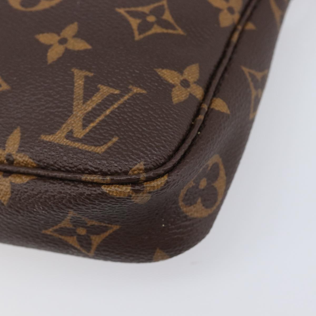 LOUIS VUITTON Monogram Pochette Accessoires Pouch M51980 LV Auth 206059A